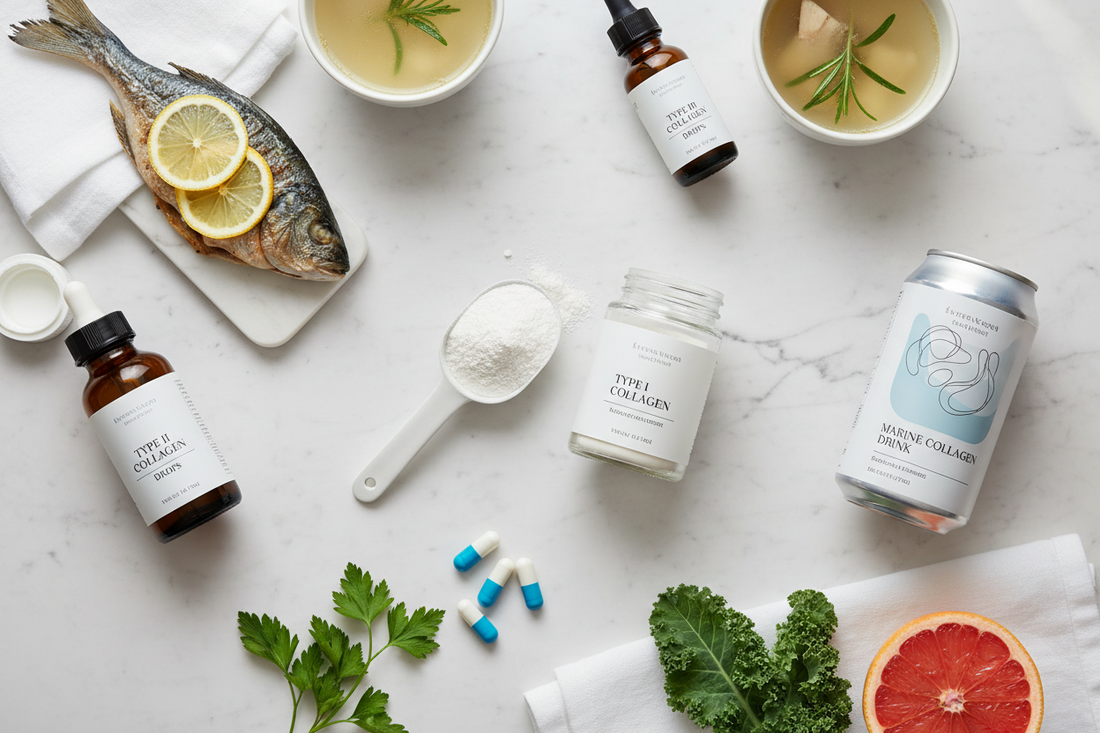 Marine collagen peptides vs hydrolyzed collagen — what's the difference?