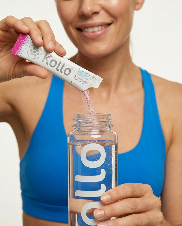 KOLLO® ELECTROLYTES+ ADVANCED HYDRATION RASPBERRY
