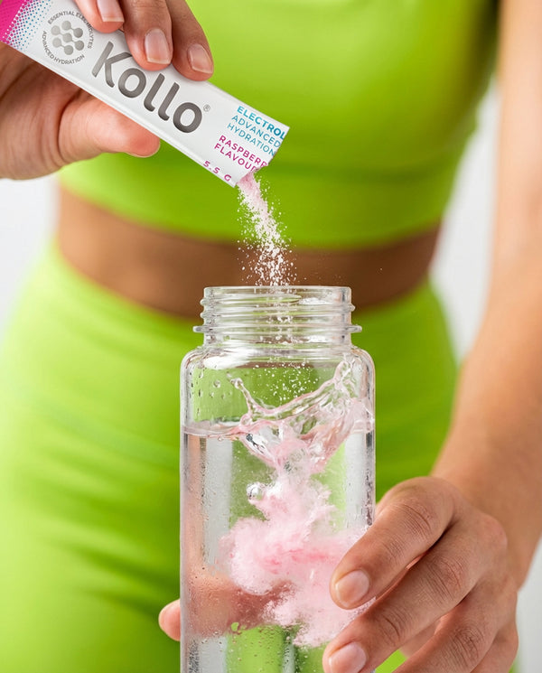 KOLLO® ELECTROLYTES+ ADVANCED HYDRATION RASPBERRY