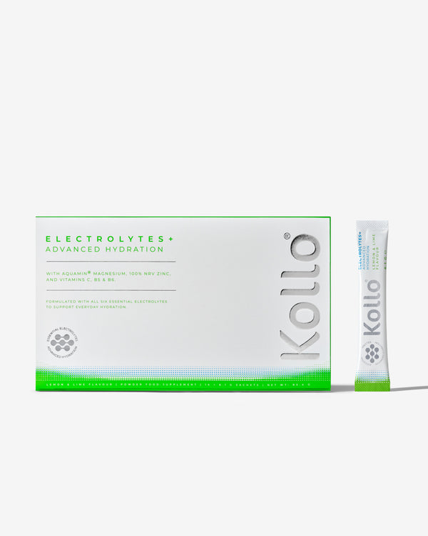 KOLLO® ELECTROLYTES+ ADVANCED HYDRATION LEMON & LIME