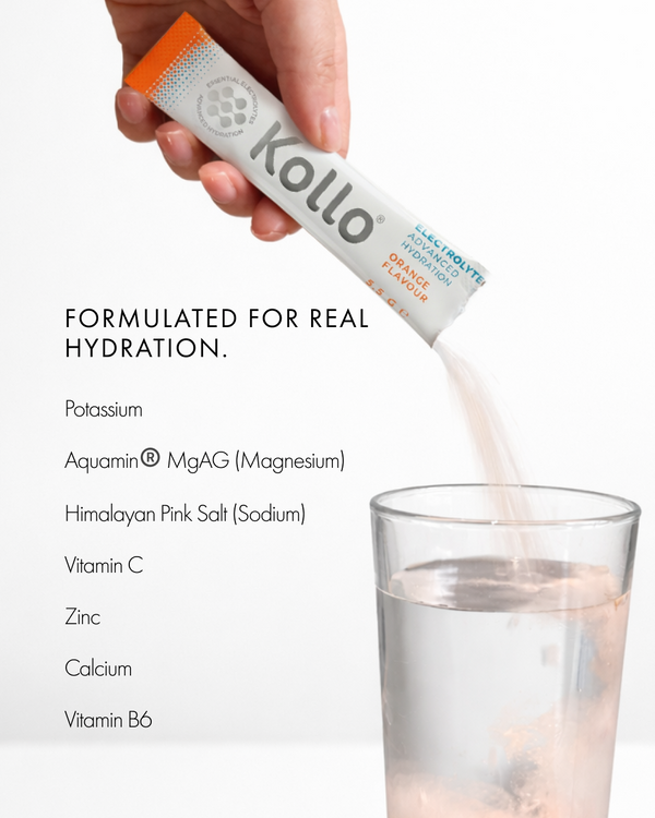 KOLLO® ELECTROLYTES+ ADVANCED HYDRATION ORANGE